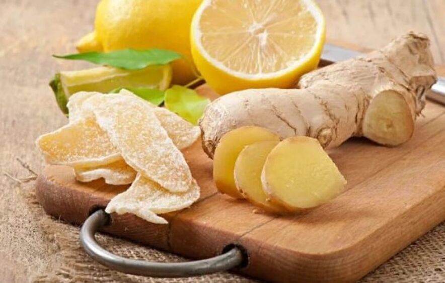 Limonlu zencefil