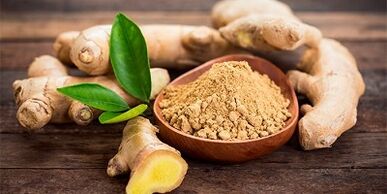 erkeklerde gücü arttırmak için zencefil